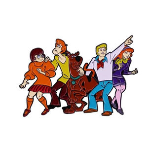 Scooby Doo Shaggy Velma Fred Daphne Enamel Pins 313-1